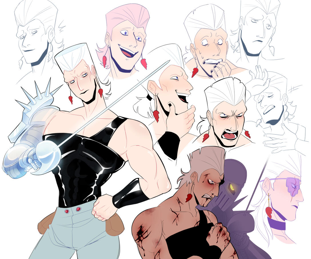 Fanart of Jojo&#39;s Bizarre Adventure
